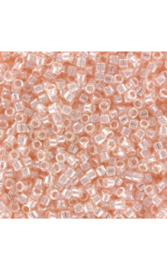 Miyuki Delica Perlen 11/0 - Transparent pink mist luster DB-1223